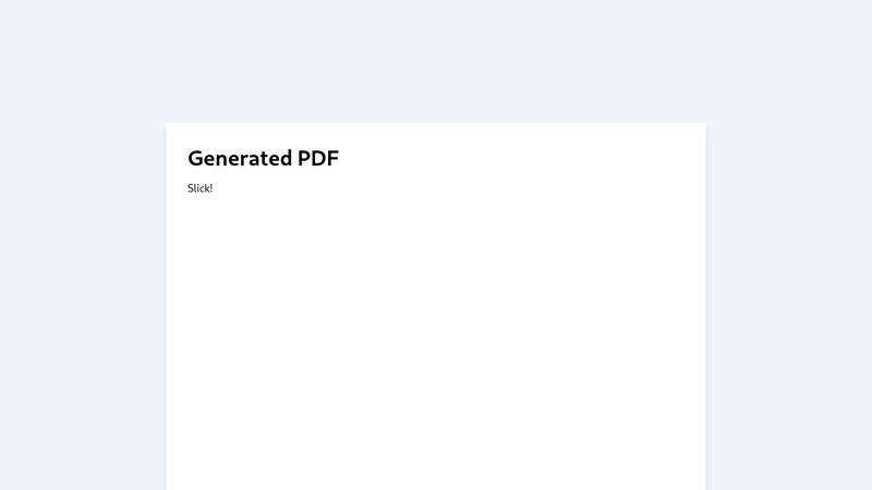 PDF 示例