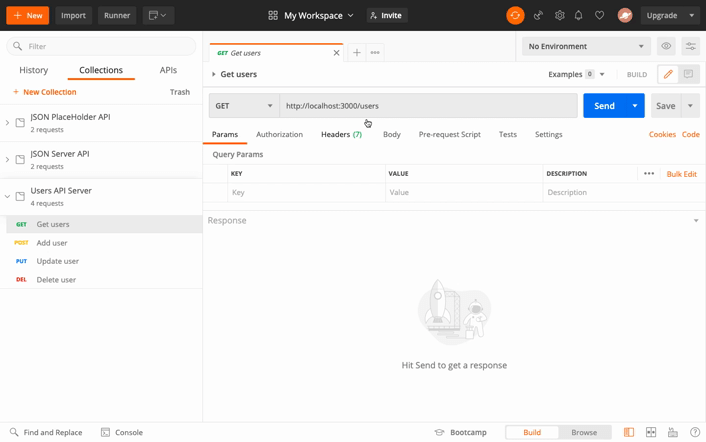 获取用户 API