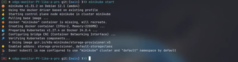 启动 Minikube