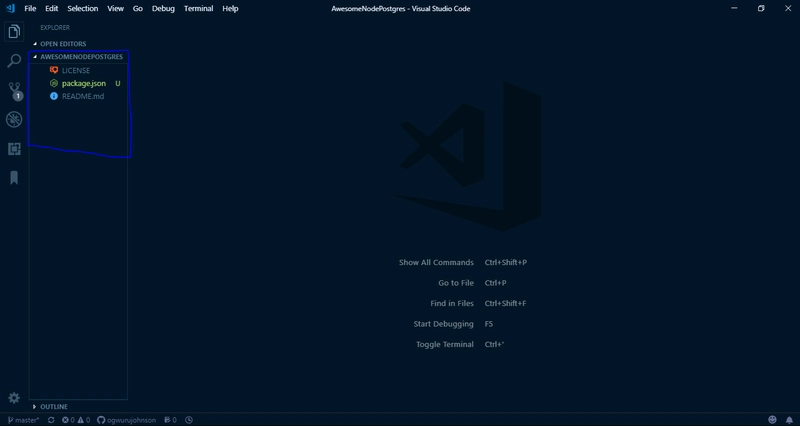 vscode 截图