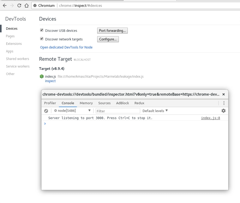 Chrome 开发者工具