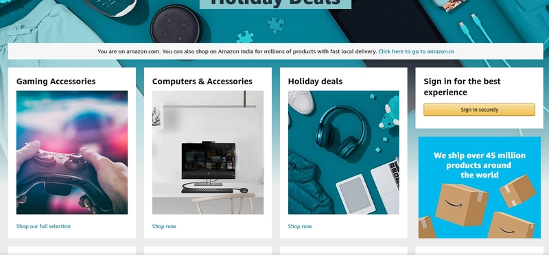 使用 React 进行 Amazon 克隆<br>

