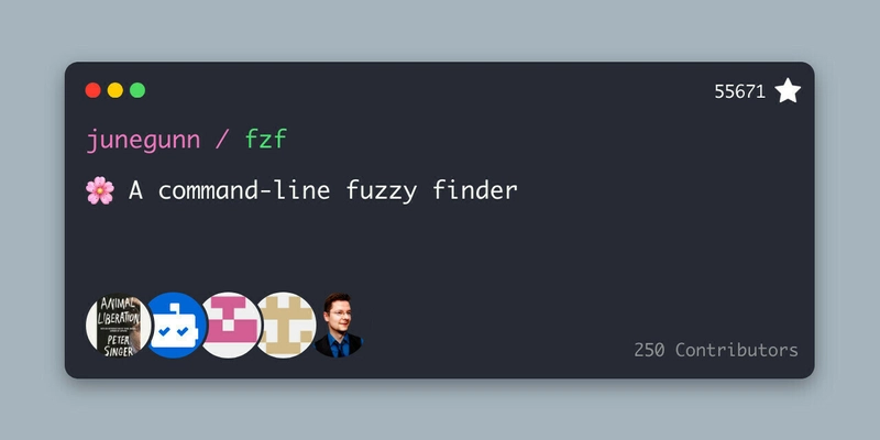 fzf cli 工具