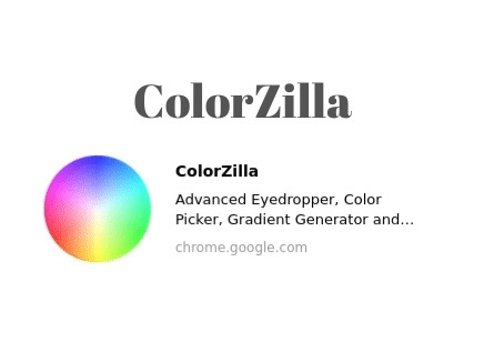 ColorZilla