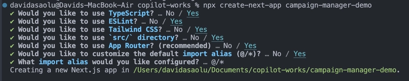 Next.js 应用安装
