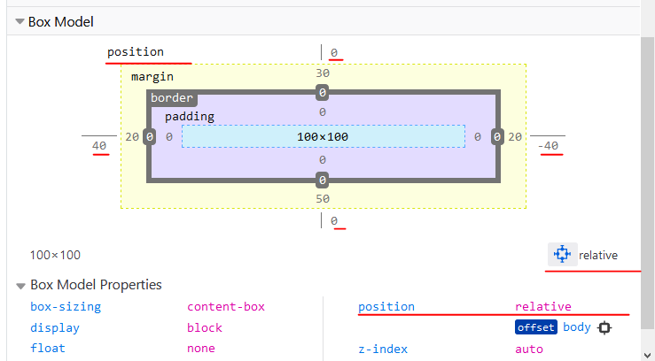 CSS 中的定位元素