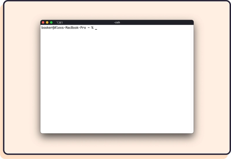 macOS 内置终端