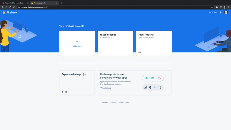 创建 Firebase 项目