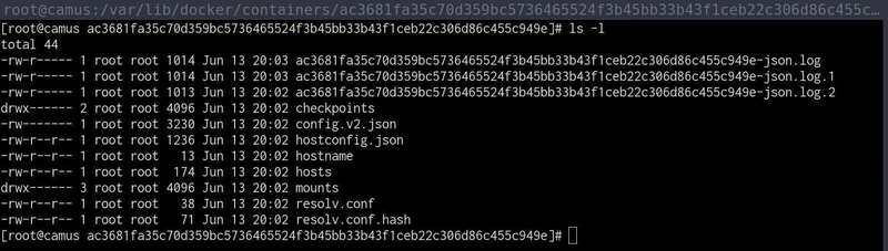 日志被分解成 1000 个文件。