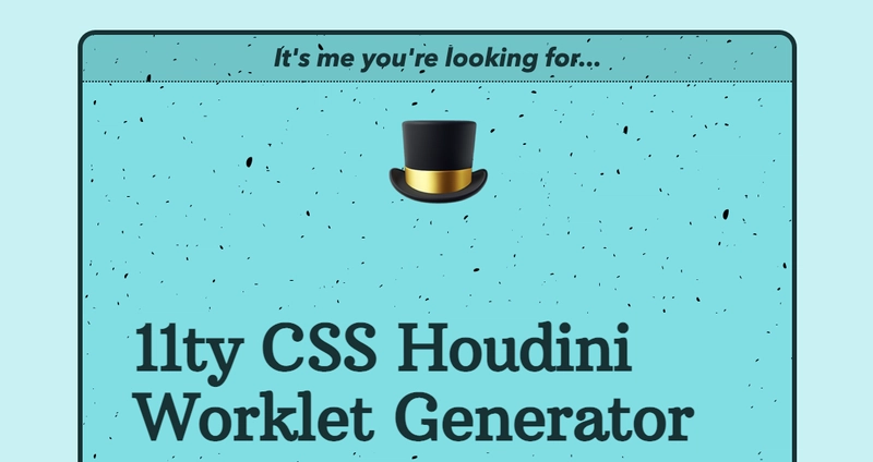 :target 样式应用于 11ty.Rocks 上的一篇文章，其中包含此图像之前描述的消息