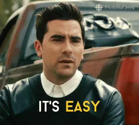 CBC 出品的《Schitts Creek》喜剧 GIF