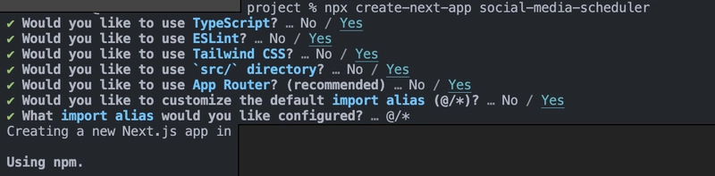 创建 Next.js 应用程序