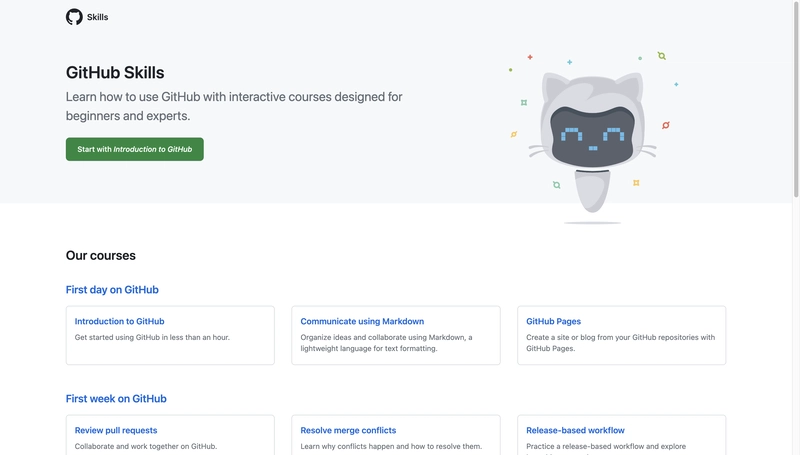 GitHub 学习实验室