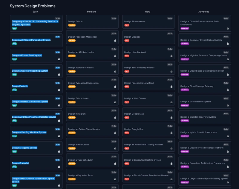 codeemia.io 是否适合系统设计