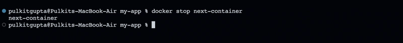 docker-stop