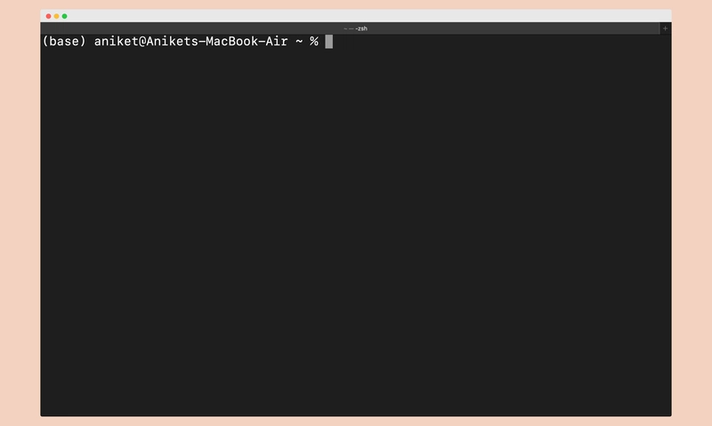 Aniket ZSH Shell
