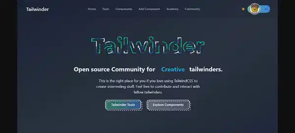 Tailwinder 主页