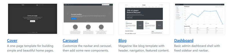Bootstrap - 组件和示例。