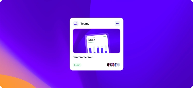 Teams Card Chakra UI - Horizo​​n UI