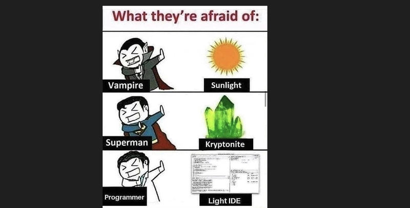 灯光模式 meme