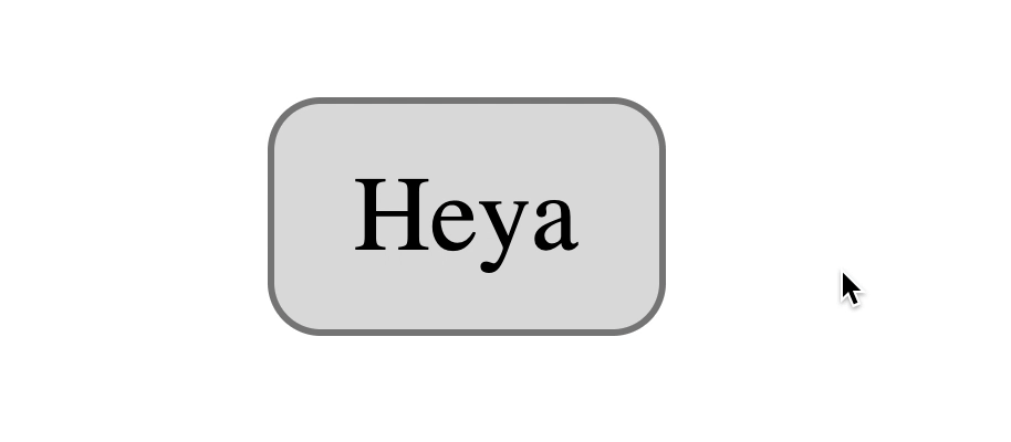 当用户按住鼠标左键在按钮上时，改变背景颜色和颜色。