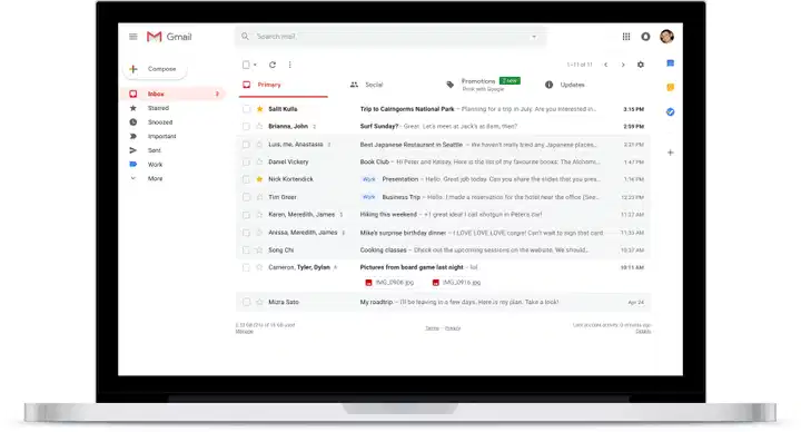 新版 Gmail