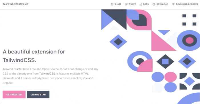 Tailwind 入门套件预览