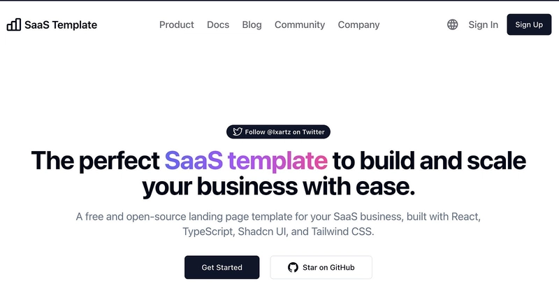 SaaS 样板