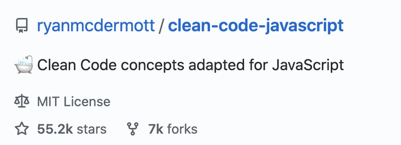 清洁代码 JavaScript