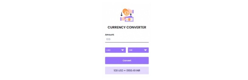使用 Javascript 的货币转换器