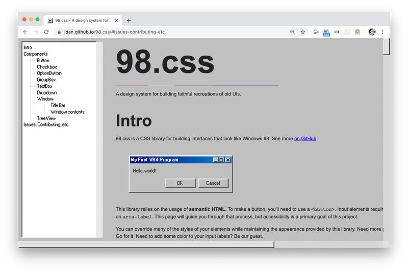 98.css