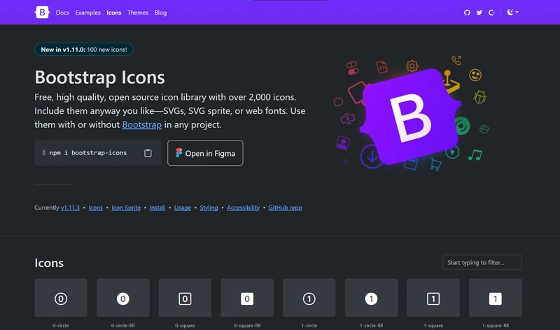 Bootstrap 图标
