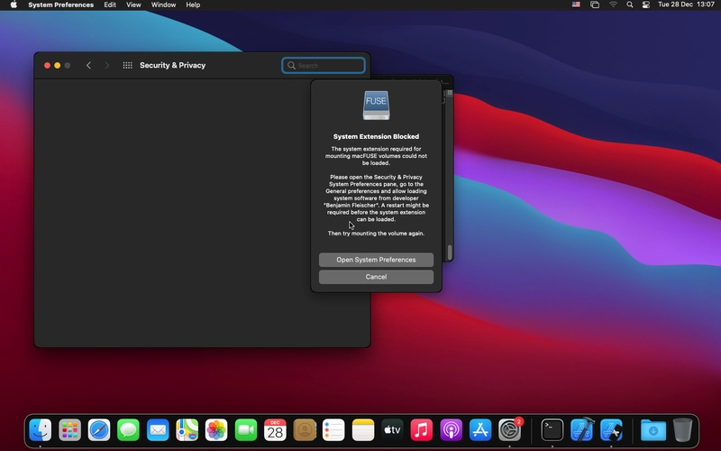 错误 MAC