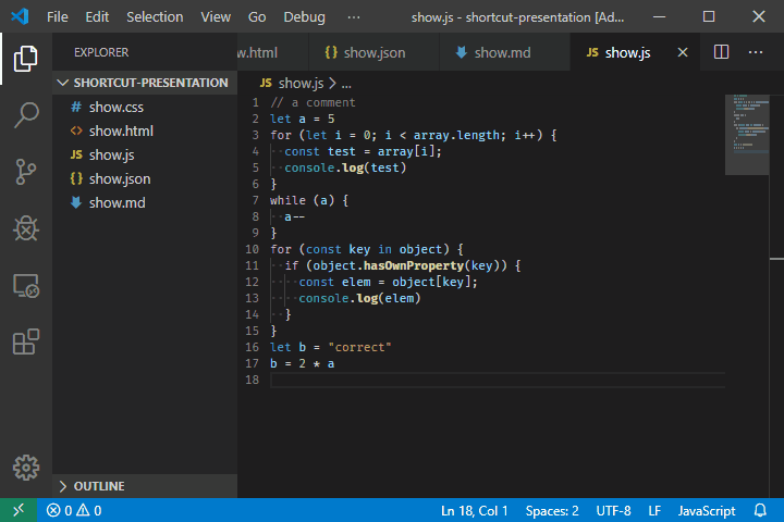在 VS Code 中进入和退出禅定模式