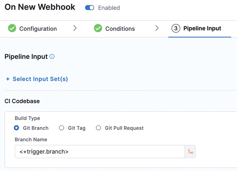 GitHub 触发器设置