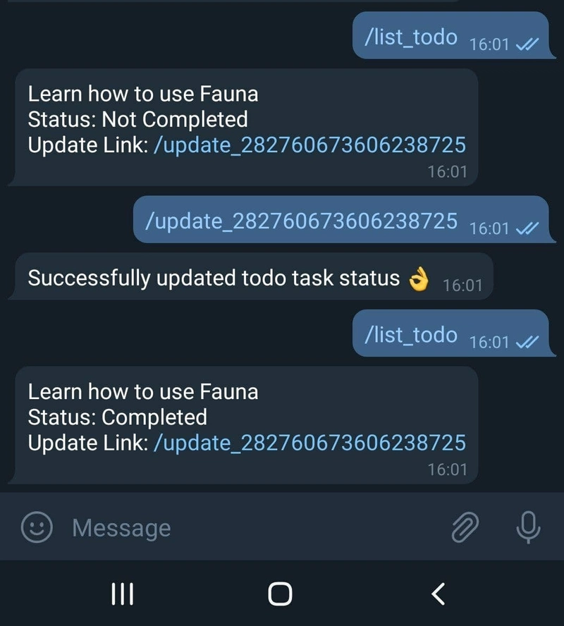 更新待办任务