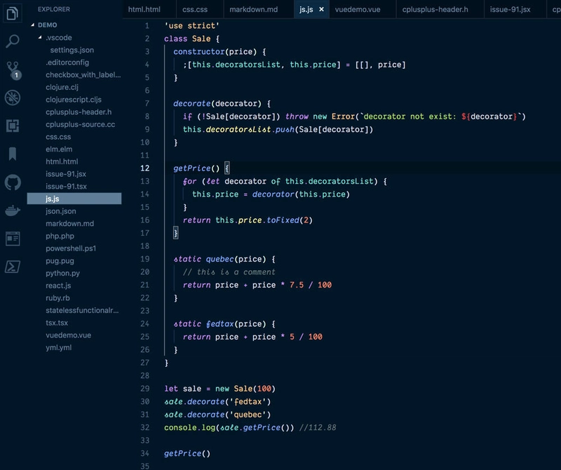 VS Code 的 Night Owl