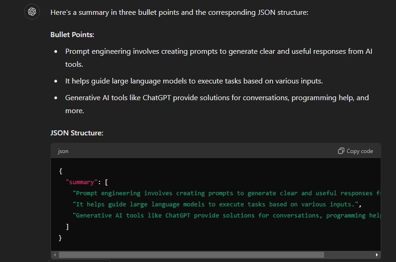 JSON + 文本