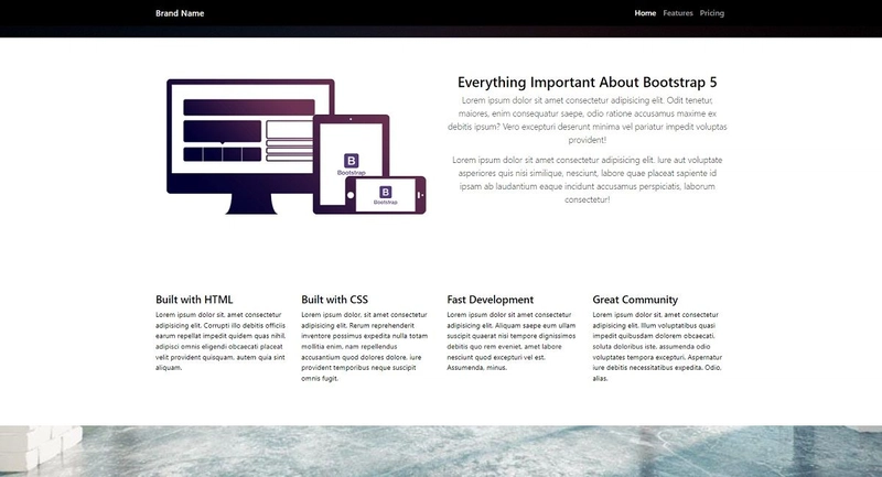 Bootstrap 初学者指南 - 登陆页面示例