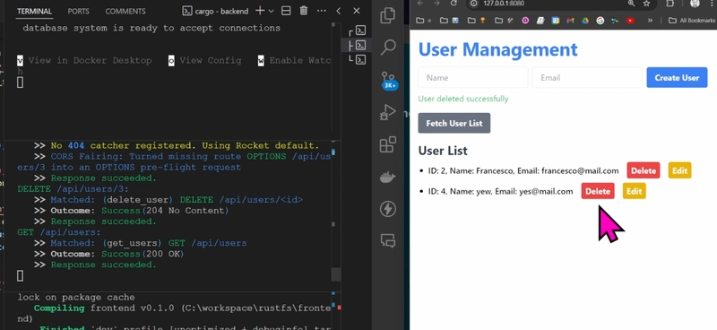 构建 Rust 全栈 Web 应用程序