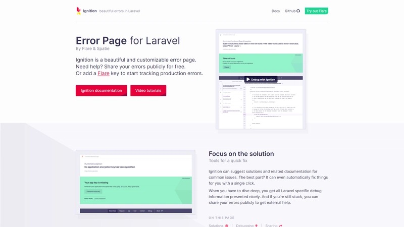Laravel Igition