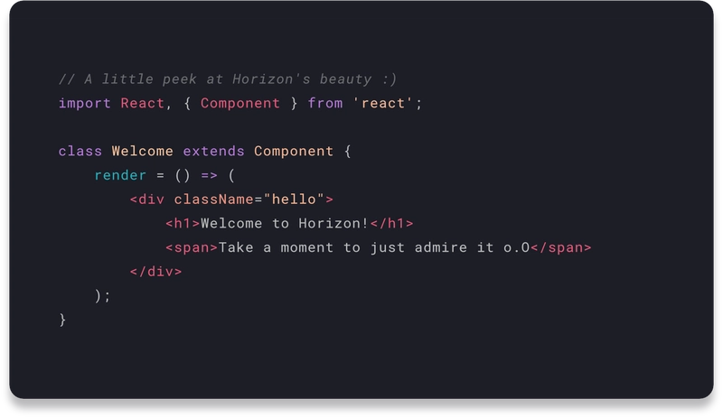 Horizo​​n for VS Code