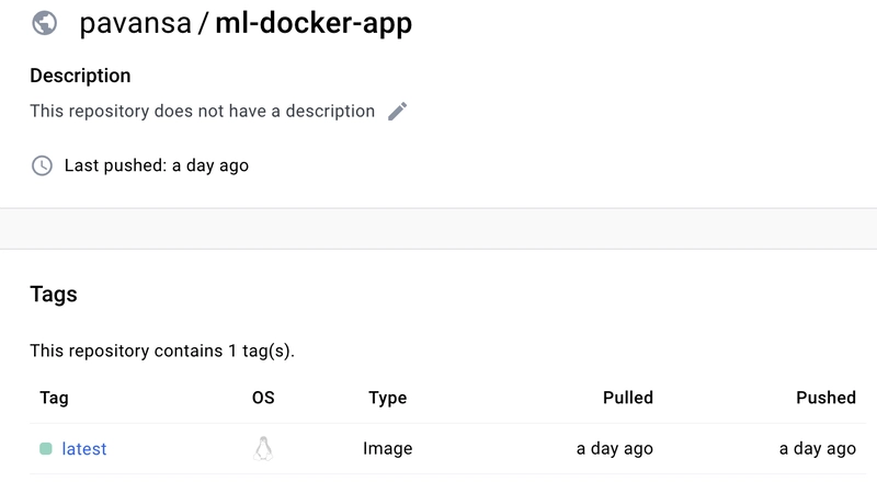 mlapp dockerhub