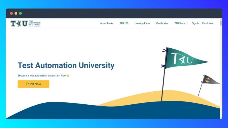 测试自动化大学