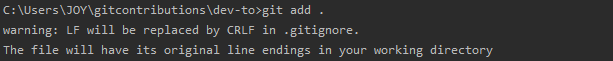 Alt git add