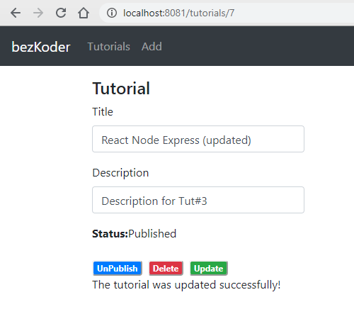 react-node-js-mysql-crud-示例-update