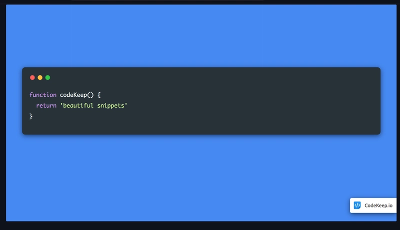 CodeKeep