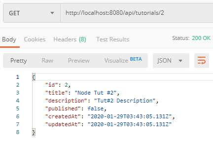 node-js-postgresql-crud-示例-检索一个
