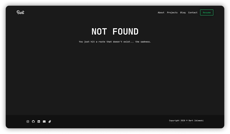404页面