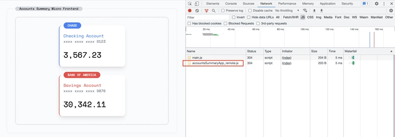 为暴露的模块提供单独的 JavaScript 文件